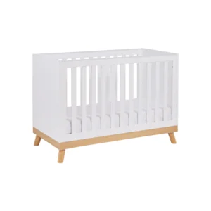 Babymore Mona Mini Cot Bed-White