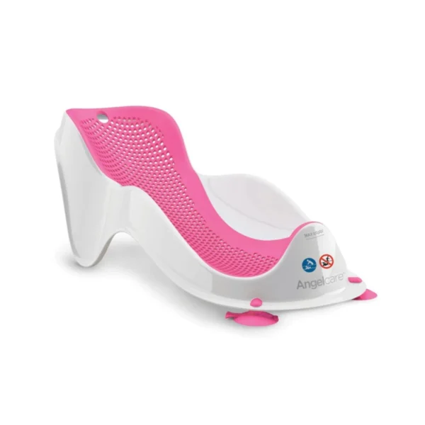 Angelcare Soft Touch Mini Baby Bath Support - Pink