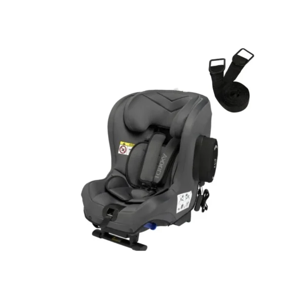 Axkid Minikid 2 Extended Rear Facing Toddler Car Seat - Granite Melange Premium