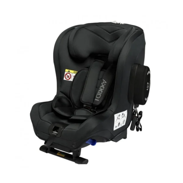 Axkid Minikid 2 Extended Rear Facing Toddler Car Seat Plus Free Seat Protector - Shell Black