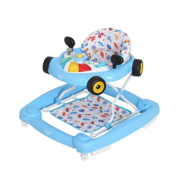 aya 2in1 rocker walker blue