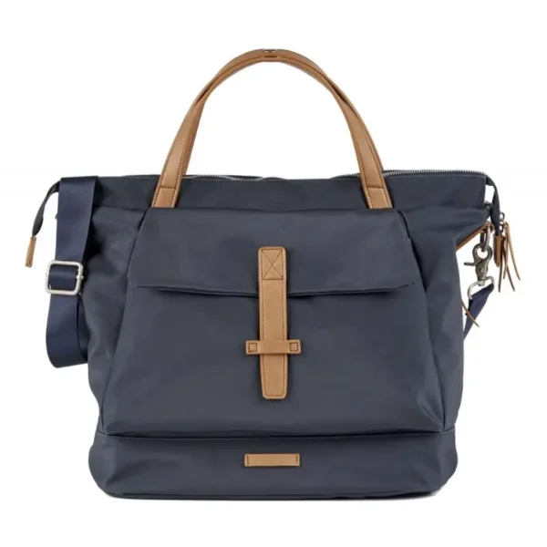 bababing erin tote changing hospital bag navy