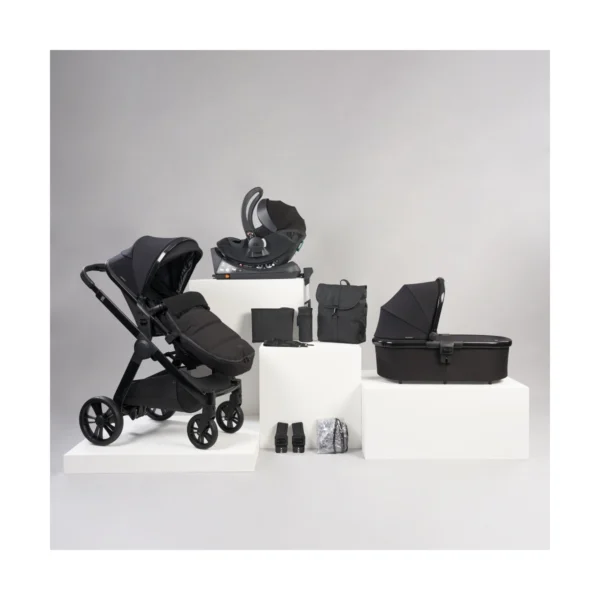 BabaBing Raffi 11 Piece Travel Bundle - Gloss Black