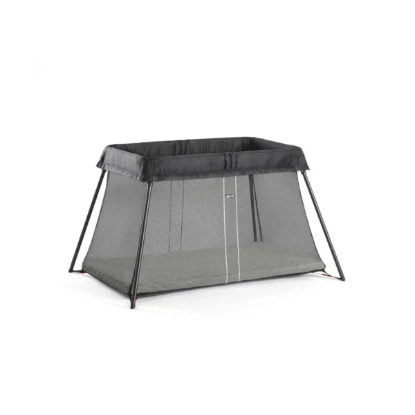 babybjorn travel cot light black