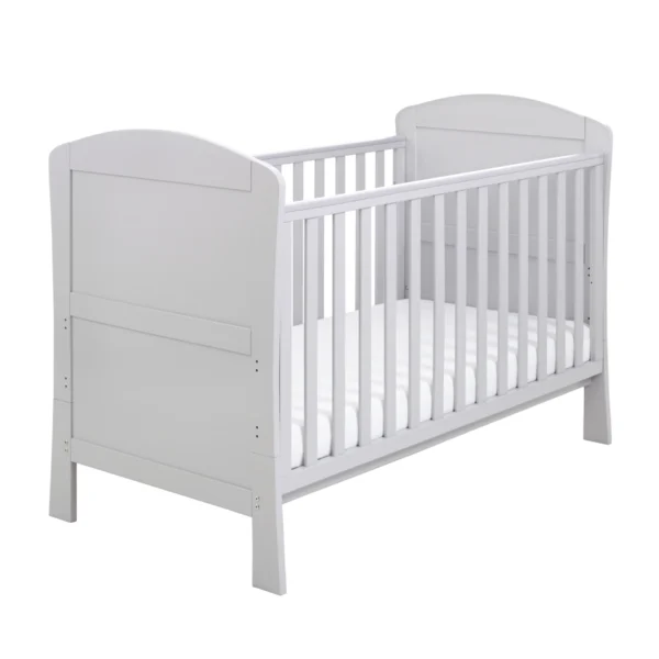 Babymore Aston DROPSIDE Cot Bed - Grey