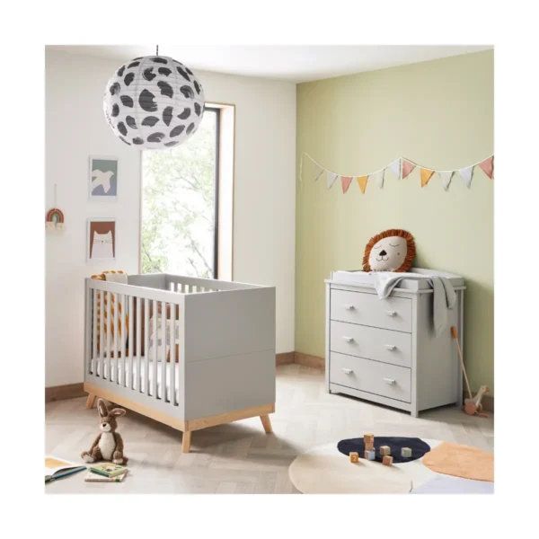 babymore mona mini 2 piece roomset grey