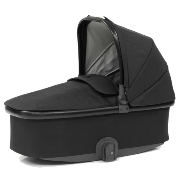 babystyle oyster 3 black finish carrycot noir