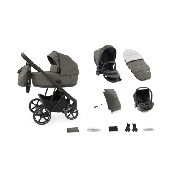 Babystyle Prestige with Vogue Chassis 12 Piece Bundle - Mountain/Brown