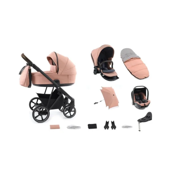 Babystyle Prestige with Vogue Chassis 13 Piece Bundle - Coral/Brown