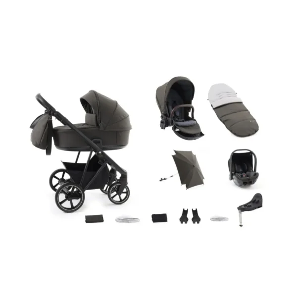 Babystyle Prestige with Vogue Chassis 13 Piece Bundle - Earth/Brown