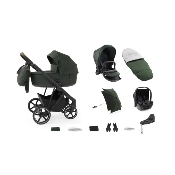 Babystyle Prestige with Vogue Chassis 13 Piece Bundle - Spruce/Brown