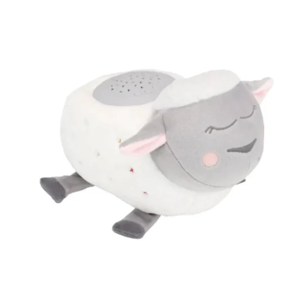 Badabulle LuLu the Lamb Plush Nightlight-White