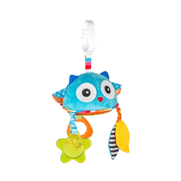 Benbat Dazzle Owl Travel Mirror Toy-Blue