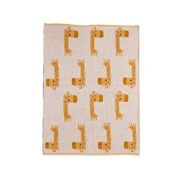 Bizzi Growin Baby Blanket-Gilbert Giraffe