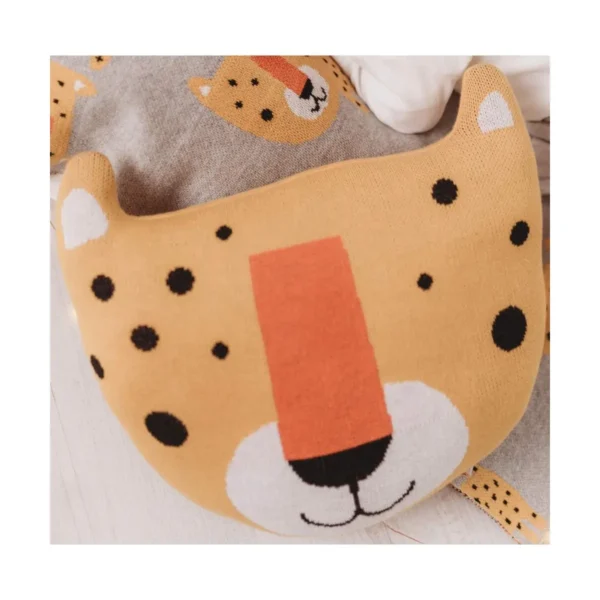 Bizzi Growin Cushion-Leopard (NEW)