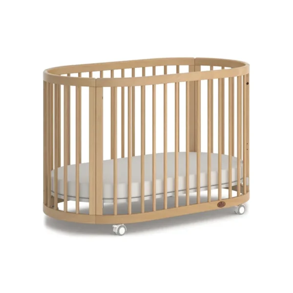 boori oasis oval cot beech