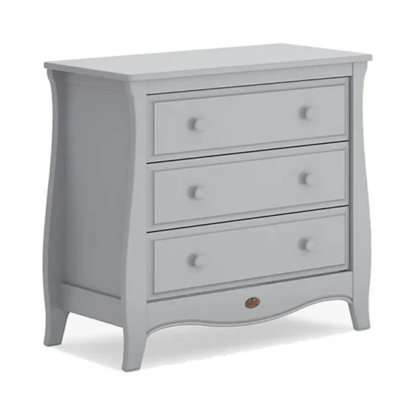 Boori Sleigh 3 Chest Drawer - Pebble