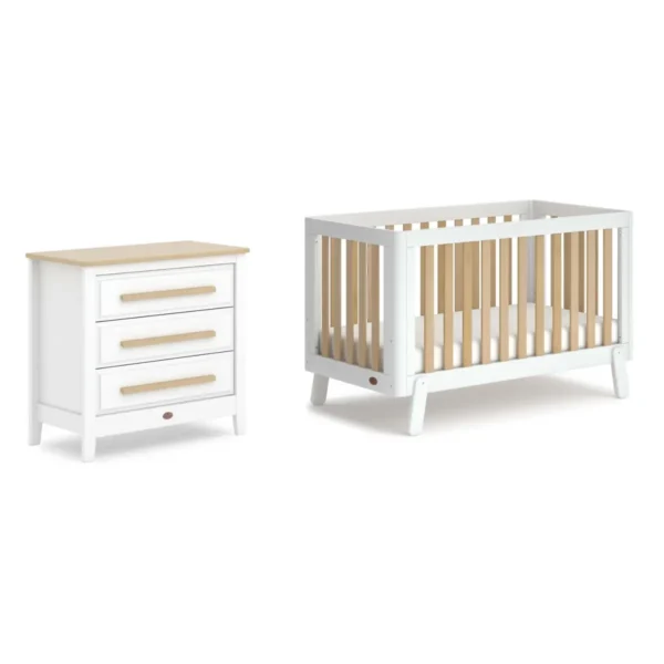 Boori Turin 2 Piece Room Set - White & Almond