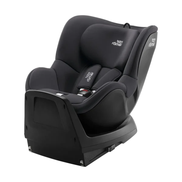 Britax Dualfix M Plus 360 Sprin Group 0+/1 Car Seat-Midnight Grey