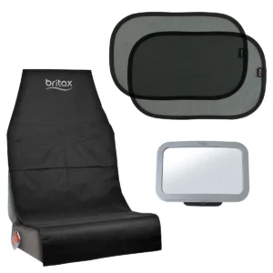 Britax Car Seat Protector, Mirror and Shade (Pack of 3)