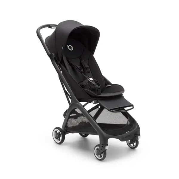 Bugaboo Butterfly Compact Folding Pushchair - Black/Midnight Black