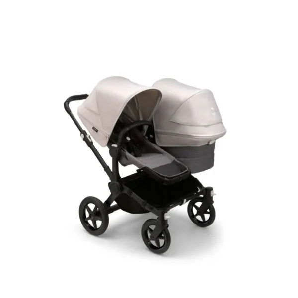 Bugaboo Donkey 5 Duo Styled By You Pushchair-Black/Grey Melange/Misty White