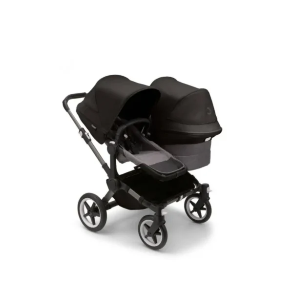 Bugaboo Donkey 5 Duo Styled By You Pushchair-Graphite/Grey Melange/Midnight Black