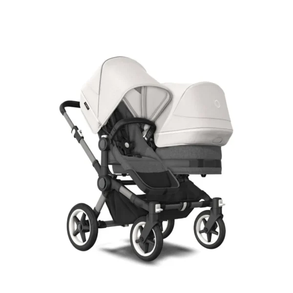 Bugaboo Donkey 5 Duo Styled By You Pushchair-Graphite/Grey Melange/Misty White