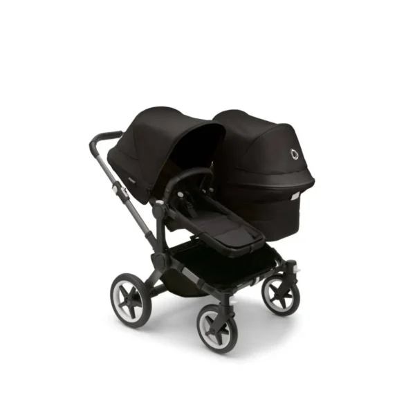 Bugaboo Donkey 5 Duo Styled By You Pushchair-Graphite/Midnight Black/Midnight Black