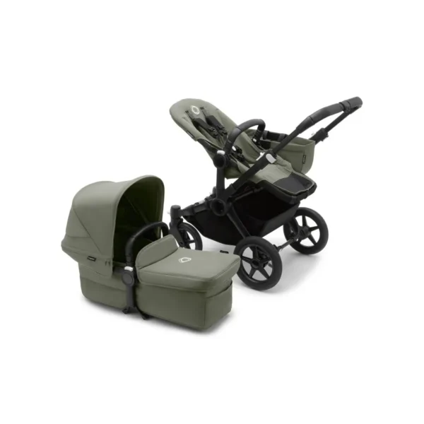 Bugaboo Donkey 5 Mono Complete Pushchair-Black/Forest Green