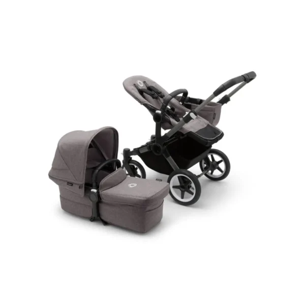 Bugaboo Donkey 5 Mono Complete Pushchair-Graphite/Grey Melange