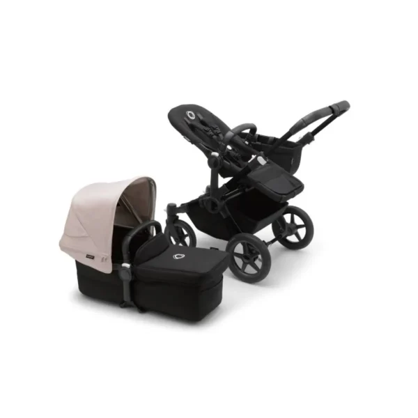 Bugaboo Donkey 5 Mono Styled By You Pushchair-Black/Midnight Black/Misty White