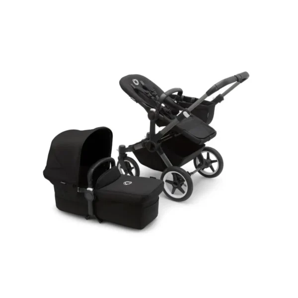 Bugaboo Donkey 5 Mono Styled By You Pushchair- Graphite/Midnight Black/Midnight Black