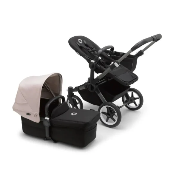 Bugaboo Donkey 5 Mono Styled By You Pushchair-Graphite/Midnight Black/Misty White