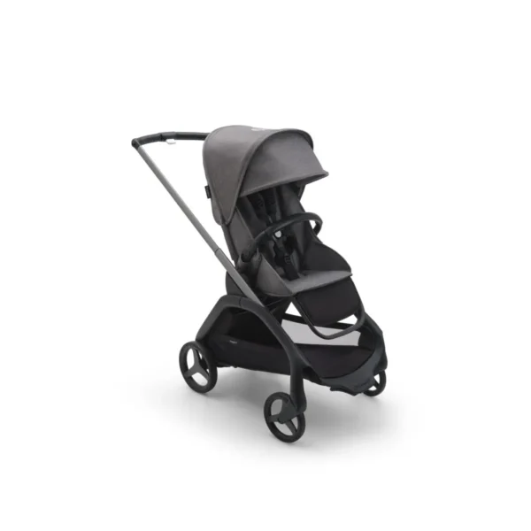 Bugaboo Dragonfly Complete Compact Folding Pushchair - Graphite/Grey Melange