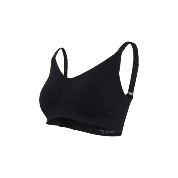 carriwell original maternity nursing bra black size medium