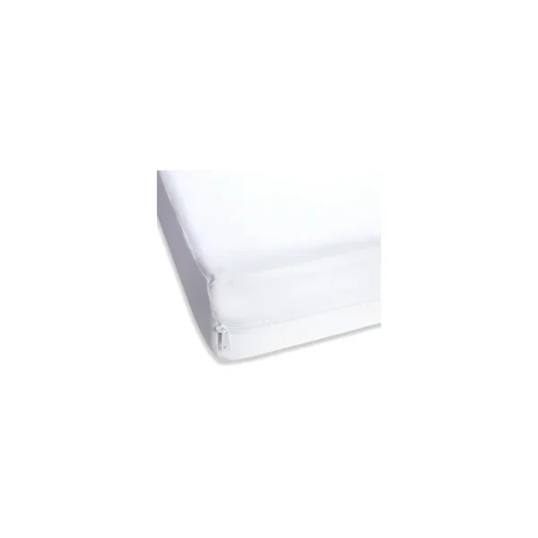 Clair De Lune Fully Enclosed Mattress Cotbed Protector-White