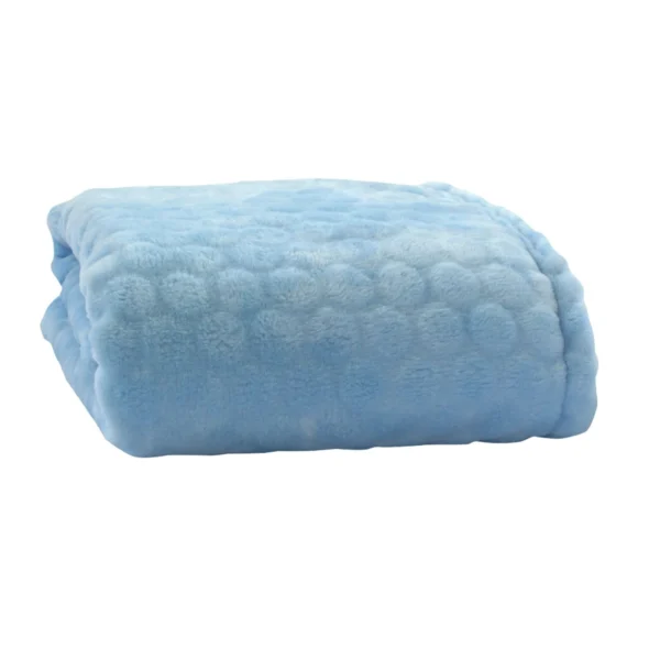 Clair De Lune Marshmallow Blanket-Blue