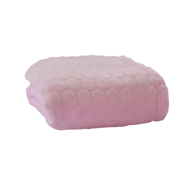 Clair De Lune Marshmallow Blanket-Pink