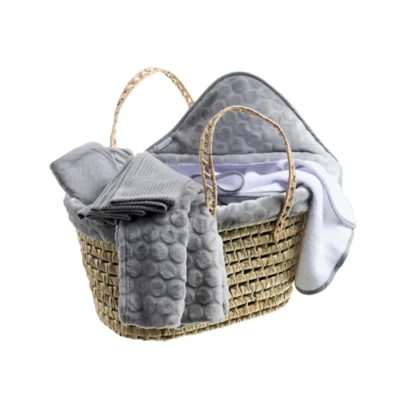 clair de lune marshmallow my first moses gift set grey