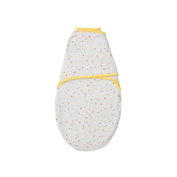 clevamama swaddle to sleep yellow 3410