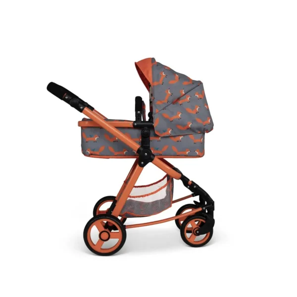 Cosatto Giggle Quad Dolls Pram - Charcoal Mister Fox