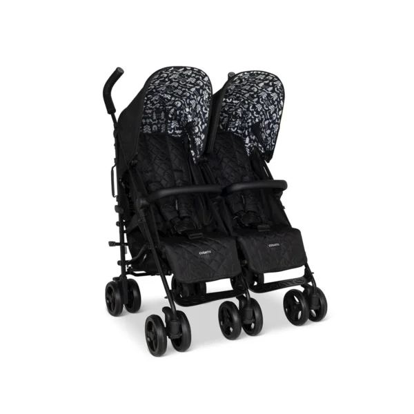 Cosatto Supa Dupa Twin Stroller - Silhouette