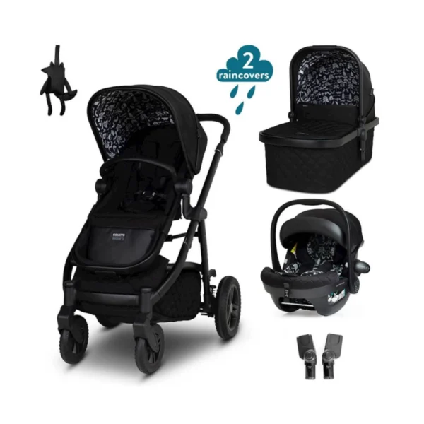 Cosatto Wow 3 Car Seat Bundle - Silhouette