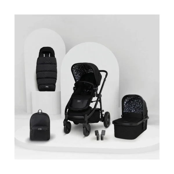 Cosatto Wow 3 Pram and Accessory Bundle - Silhouette