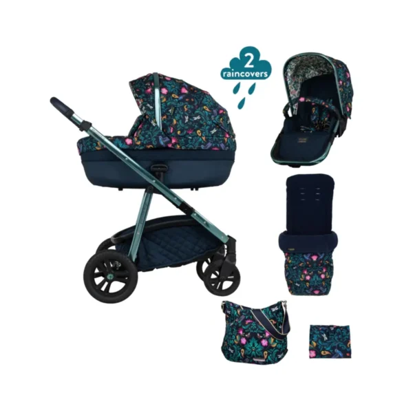 Cosatto Wow Continental Pram and Accessories Bundle - Paloma Faith Wildling