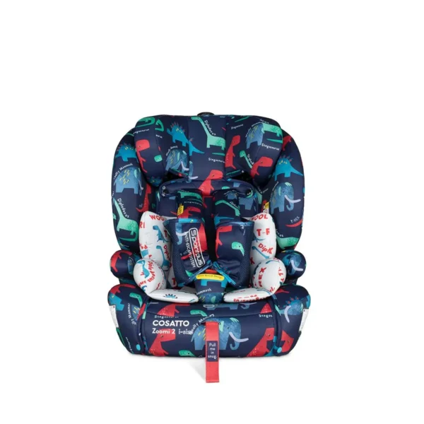 cosatto zoomi 2 group 1 2 3 car seat d is for dino