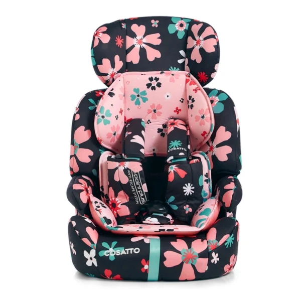 cosatto zoomi group 1 2 3 car seat paper petals