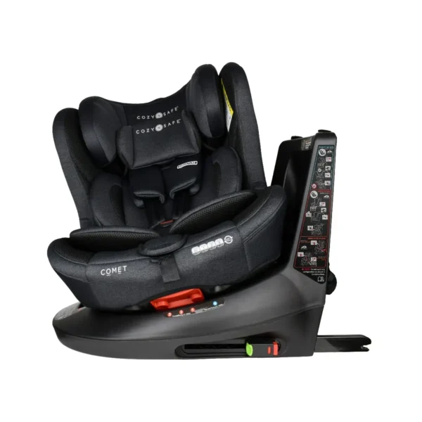 Cozy N Safe Comet 360 Rotation Group 0+/1/2/3 Car Seat - Graphite