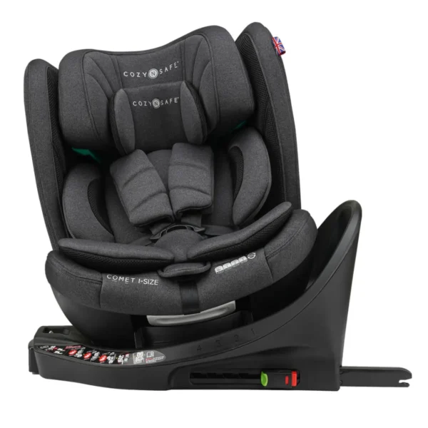 Cozy N Safe Comet i-Size 360 Rotation Group 0+/1/2/3 Car Seat - Graphite